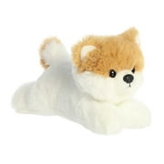 Aurora - Small White Mini Flopsie - 8" Pom The Pup - Adorable Stuffed Animal