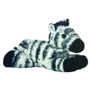 Aurora - Small White Mini Flopsie - 8 Zany - Adorable Stuffed Animal