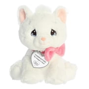 Aurora - Small White Precious Moments - 7" Cassie Kitten - Adorable Stuffed Animal