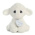 thumbnail image 1 of Aurora - Small White Precious Moments - 7.5" Luffie Lamb - Adorable Stuffed Animal, 1 of 7