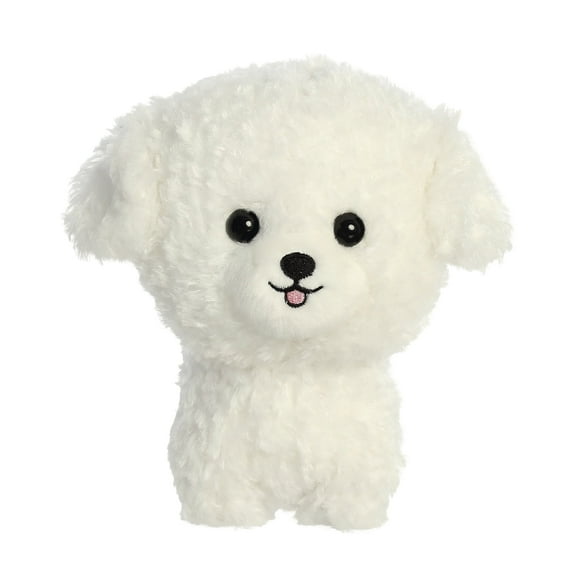 Aurora - Small White Teddy Pets - 7" Bichon Frise - Playful Stuffed Animal