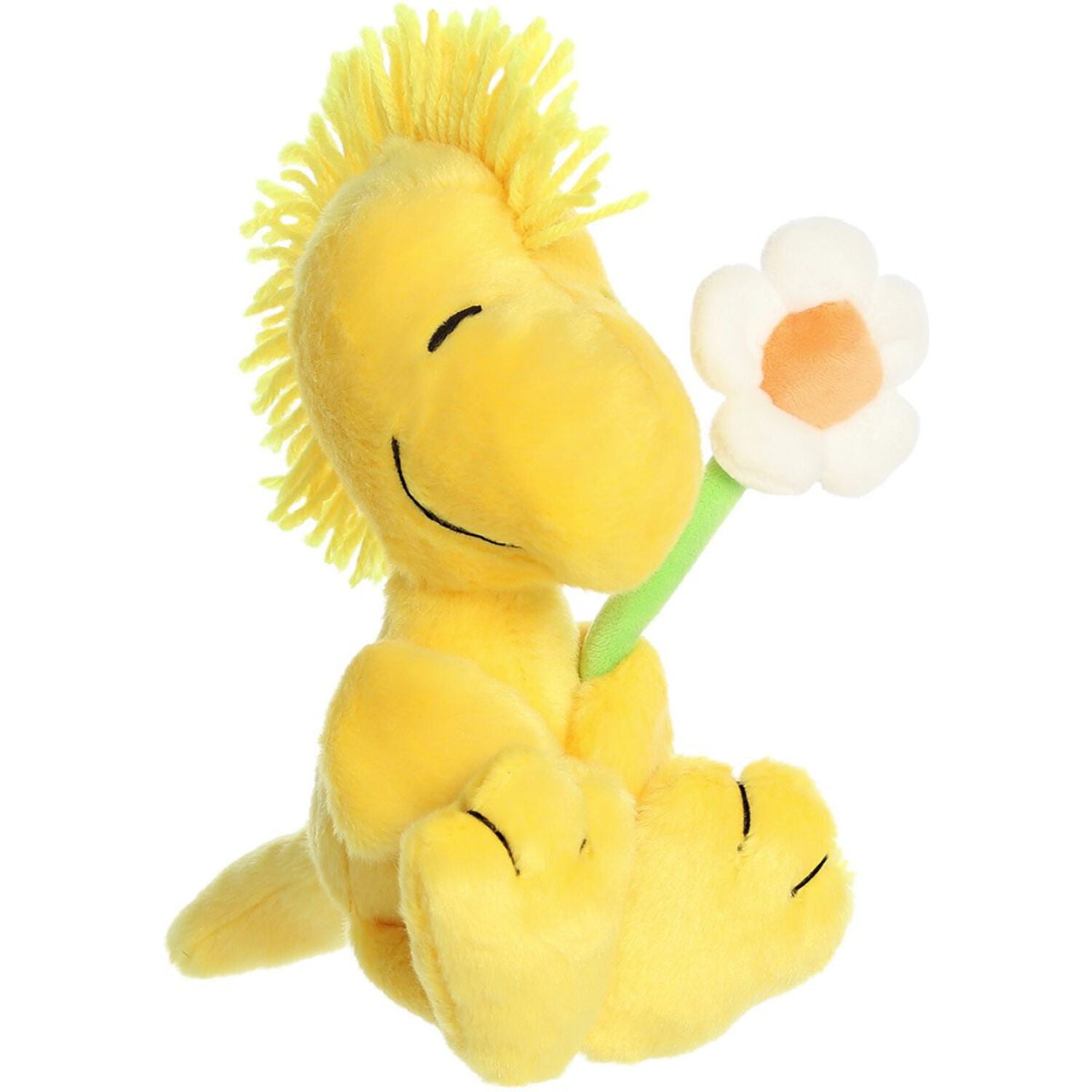 Aurora Peanuts Woodstock Stuffed Animal - Classic 6.5 Inch Plush Toy With Floppy Legs, Soft & Cuddly For All Ages