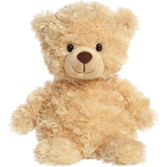 Aurora Snuggly Tummy Bear Stuffed Animal - Comforting Companions for Imaginative Play - Perfect for Kids, Adults, Birthdays, and Anniversaries - Honey 12 Inches