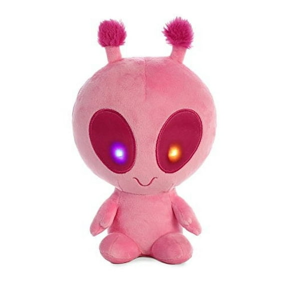 Aurora Solar Light up Alien Plush, Pink