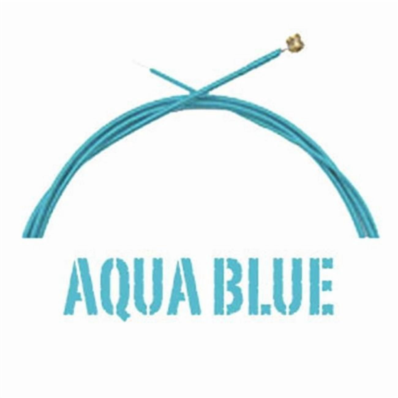 Aurora  Standard 45-100 Gauge Bass Guitar Strings, Aqua