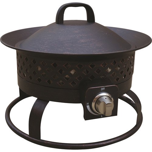 Aurora Steel Firebowl - Walmart.com