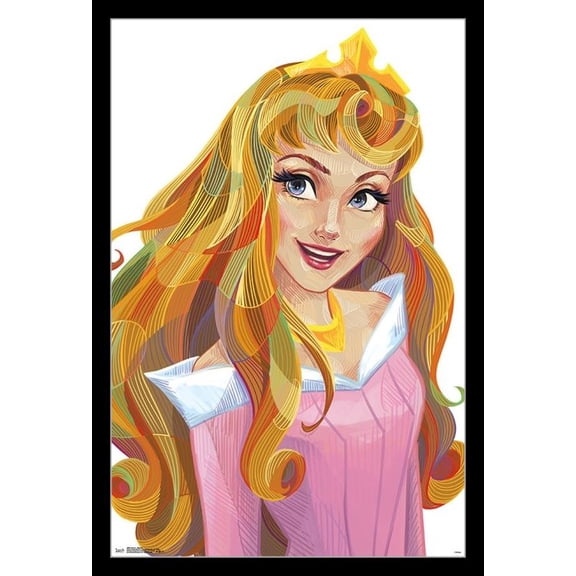Aurora - Stylized Laminated & Framed Poster Print (22 x 34)