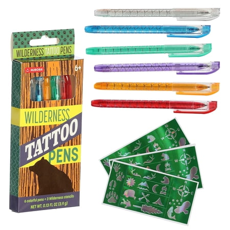 Aurora Toys - Small Multicolor - Wilderness Tattoo Pens - Engaging Toy price history and forecast - Aurora Toys T40123