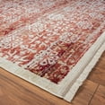 thumbnail image 1 of Aurora Transitional Bordered Performance Area Rug Claret 7'7" x 10' 8' x 10', 1 of 3