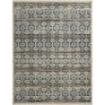 thumbnail image 1 of Aurora Transitional Bordered Performance Area Rug Indigo/Sand 2'6" x 3'8" 3' x 5', 1 of 3