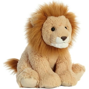 Aurora Lion Stuffed Animal Brown Plush Toy 14 Inch