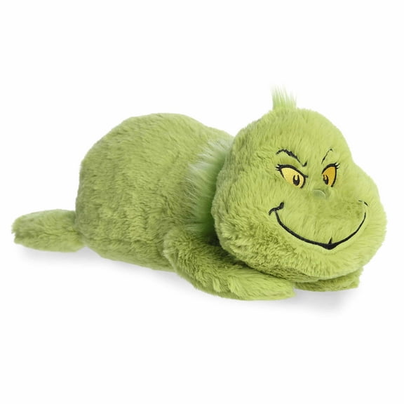 Aurora - Large Green Whimsical Stuffed Animal - Snoozles 17.5" Grinch - Dr. Seuss