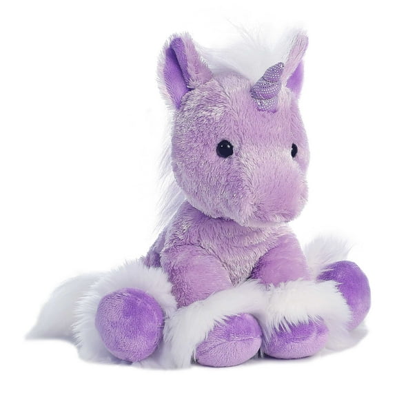 Aurora World Dreaming of You Plush Unicorn, Purple, 12"