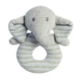 thumbnail image 1 of Aurora World Ebba - Naturally Baby - 6" Naturally Earl Ring Rattle, 1 of 3