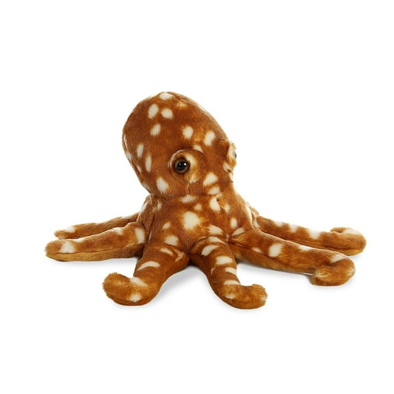Aurora - Medium Orange Flopsie - 12" Octopus - Adorable Stuffed Animal