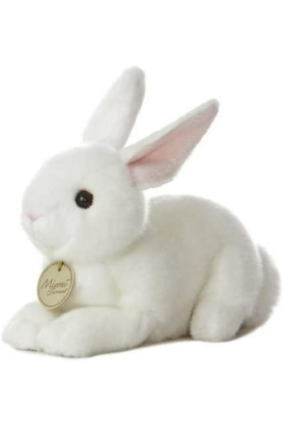 World Miyoni Bunny 8" Plush, White