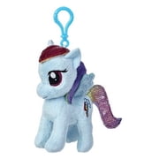 Aurora World My Little Pony Clip-On Rainbow Dash Pony Plush, 4.5