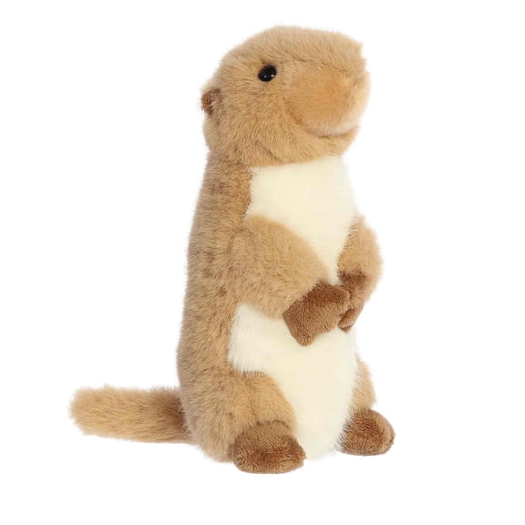 Aurora Adorable Mini Flopsie Clover Prairie Dog Stuffed Animal - Mini Companions Ready for Playful Adventures - for Kids All Ages, Toddlers, Adults, and Families - Brown 8 Inches