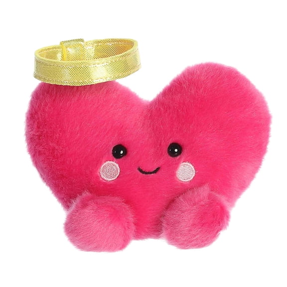 Aurora Adorable Palm Pals True Heart Stuffed Animal - Pocket-Sized Play - Collectable Fun - Pink 5 Inches