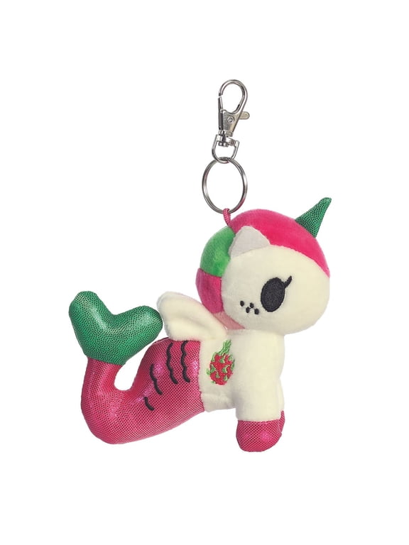 World Plush - Tokidoki Mermicorno Series 4 - PITAYA (Metal Key Clip - 4.5 inch)