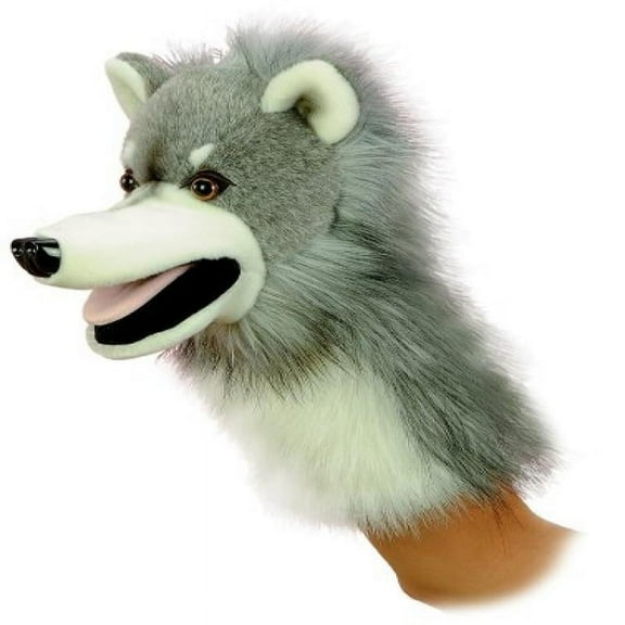 Aurora World Wolfgang Wolf Hand Puppet 10"