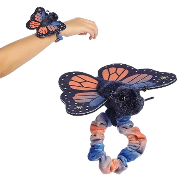 Aurora Wrist Flingers Sunset Butterfly - 5"Blue Stuffed Animal Plush