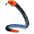 thumbnail image 1 of Aurora - X-Large Multicolor Snake - 50" Blue Malayan Coral Snake - Playful Stuffed Animal, 1 of 4