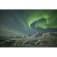 thumbnail image 1 of Aurora borealis dances over the klondike valley in tombstone territorial park; yukon canada Poster Print, 1 of 3