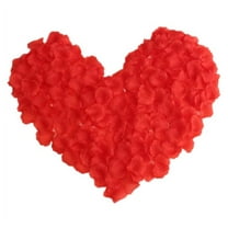 AuroraX 100 Pcs Silk Rose Petals, Fabric Lifelike Flower Confetti Scatter for Wedding Aisle Decorations, Diy Romantic Valentine'S Day Proposal Supplies, Party Table Centerpiece Filler