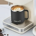 thumbnail image 1 of AuroraX 16 Oz Coffee Mugs with Lids and Handle Double-Walled Stainless Steel Large Warmer Insulated Tea Mug Cute Travel Funny Novelty Cup Birthday Gifts for Women Men Office Coworkers(Black), 1 of 8