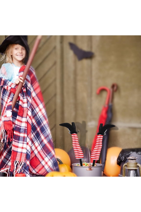 47cm Witch Leg Halloween Decoration Prosthetic Witch Leg Garden Decorations