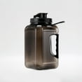thumbnail image 1 of AuroraX 64 oz Water Bottles Half Gallon Black Water Bottle with Handle,Leak Proof Large Sport Plastic Clear Water Bottles,Water Cup, 1 of 3