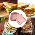thumbnail image 1 of AuroraX Airtight Lunch Box Containers 35 oz Stackable Portable Freezable Plastic Sandwich Lunch Box for Women,Men Pink Microwave Safe BPA-Free Leak-Proof Food Storage Boxes for Work School Travel, 1 of 4