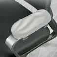 thumbnail image 1 of AuroraX Armrest Cushion,Gray Non-Slip Universal Fit Memory Foam Washable Armrest Pad Chair Accessories, 1 of 4