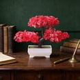 thumbnail image 1 of AuroraX Artificial Plants Home Decor,Low Maintenance Lifelike No Watering Dust Resistant Fake Plants,Table Centerpiece Office Decor Shelf Decor Living Room Decor, 1 of 7