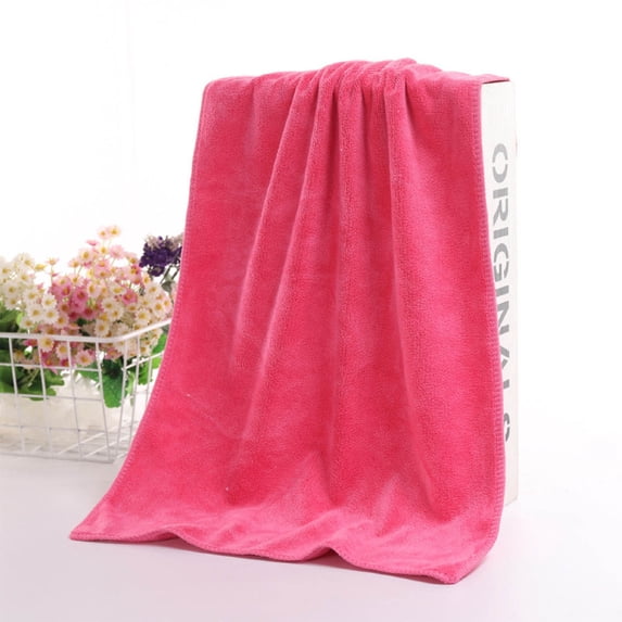 AuroraX Bath Towels Face Towels,Absorbent Soft Pink Quick Dry Quick Dry Towels