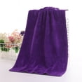 thumbnail image 1 of AuroraX Bath Towels Face Towels,Quick Dry Absorbent Soft Purple Quick Dry Towels, 1 of 5