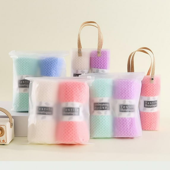 AuroraX Bath Towels Set Of 2 Cotton Fade Resistant Soft Bath Towels Skin for Kids,Bathroom