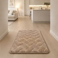 thumbnail image 1 of AuroraX Bathroom Rug Non Slip Backing Absorbent Large Quick Dry Washable White Bath Rugs for Bathroom Floor Bath Mat for Tub, 1 of 7