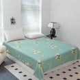 thumbnail image 1 of AuroraX Bed Sheets Full Size Flat Sheets for Summer Air-Conditioned Room,Patterned Fun Prints Cooling Double Bed Sheet Sold-Separately, 1 of 6