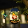 thumbnail image 1 of AuroraX Bird Feeders for Outdoors Hanging Squirrel Proof,Balcony Waterproof Hummingbird Feeder Gifts for Women, 1 of 6