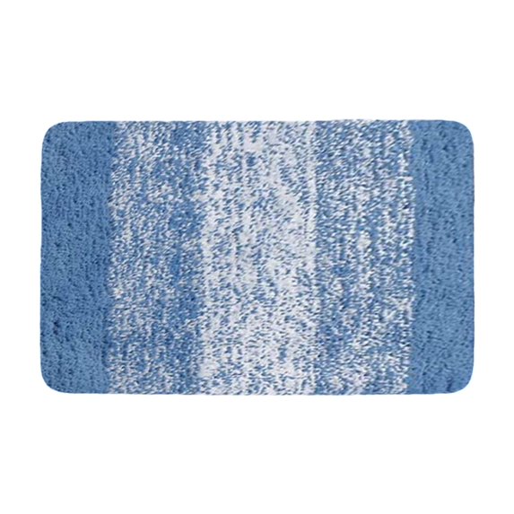 AuroraX Blue Bathroom Rugs Non Slip Washable,Tie Dye Absorbent Quick Drying Plush Shower Rugs for Bathtub Extra Soft Shower Mats for Inside Shower