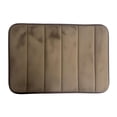 thumbnail image 1 of AuroraX Brown Cotton Bathroom Rugs Absorbent Memory Foam Bath Rugs for Bathroom Floor,Washable Quick Drying Plush Single Shower Rugs for Bathroom Extra Soft Shower Mats for Inside Shower, 1 of 7