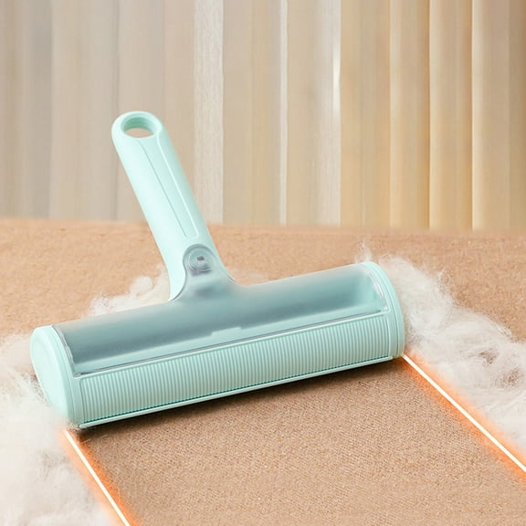 AuroraX Cat Lint Roller Dog Pet Hair Removal , Pet Hair Removal Tool with Handle , Furniture Rug Clothes Carpet Cleaner