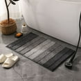 thumbnail image 1 of AuroraX Chenille Microfiber Bathroom Rugs 16" x 24" Small Soft Plush Washable Non Slip Bath Mat Quick Dry Absorbent Farmhouse Bath Rug for Bathtub,Shower,Home Decor, 1 of 6
