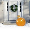 thumbnail image 1 of AuroraX Christmas Decorations Outdoor Large Ornaments , Hanging Inflatable Ball Ornaments , Holiday Porch Christmas Decor, 1 of 5