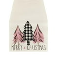 thumbnail image 1 of AuroraX Christmas Table Runner 72 Inches Long Classic Red Christmas Table Runner Xmas Merry Winter Dining Art Deco Linen Table Runner Decoration for Home Party, 1 of 4