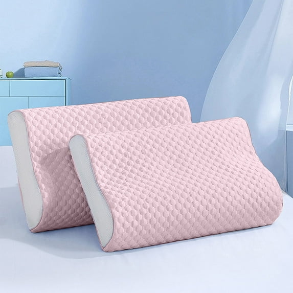 AuroraX Cooling Technology Pillow Cases Pink Silk 23x15 Inch Pillowcase Zip Closure Rubber Smooth Ultra Soft Geometric Improving Sleep