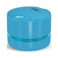 thumbnail image 1 of AuroraX Cordless Desk Vacuum Rechargeable Mini Cute Desktop Vacuum Cleaner with Crevice Tool Powerful Portable Lightweight Bagless Vac Gift for Home Office Keyboard Cleaner(Blue), 1 of 4