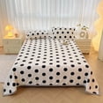thumbnail image 1 of AuroraX Cute Bed Blanket Twin/Twin-Xl Size Cream Soft Brushed Microfiber Throw Blankets Breathable Lightweight Warm Cozy Blankets for Home Dorm Sofa All-Season, 1 of 6